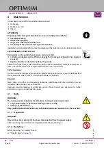 Предварительный просмотр 38 страницы Optimum OPTidrill RD 4 Operating Manual