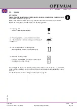 Предварительный просмотр 75 страницы Optimum OPTidrill RD 4 Operating Manual