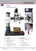 Preview for 35 page of Optimum OPTIdrill RD 5 Operating Manual