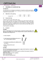 Preview for 28 page of Optimum OPTimill F 150 Operating Manual