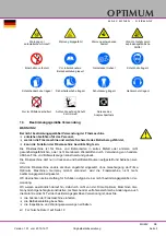 Предварительный просмотр 9 страницы Optimum OPTImill MH 25V Operating Manual