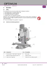 Предварительный просмотр 66 страницы Optimum OPTImill MH 25V Operating Manual