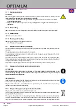 Предварительный просмотр 82 страницы Optimum OPTImill MH 25V Operating Manual