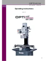 Optimum OPTIMILL MH 28V Operating Instructions Manual предпросмотр