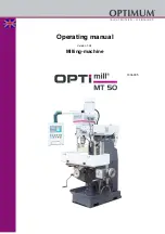 Предварительный просмотр 1 страницы Optimum Optimill MT 50 Operating Manual