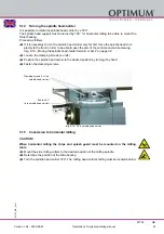 Предварительный просмотр 43 страницы Optimum Optimill MT 50 Operating Manual