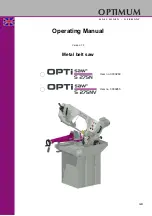 Optimum OptiSaw S 275N Operating Manual preview