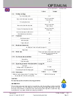 Preview for 19 page of Optimum OPTIturn TU 3008 Operating Manual