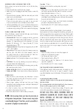 Предварительный просмотр 12 страницы Optimum PK-2222 Operating Instructions Manual