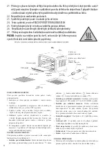 Предварительный просмотр 22 страницы Optimum PK-2222 Operating Instructions Manual