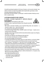 Preview for 12 page of Optimum PK-2305 Operating Instructions Manual