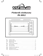 Optimum PK-3002 Operating Instructions Manual preview