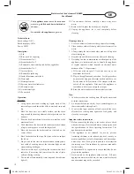 Предварительный просмотр 10 страницы Optimum PR-0850 Operating Instructions Manual