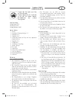 Предварительный просмотр 13 страницы Optimum PR-0850 Operating Instructions Manual