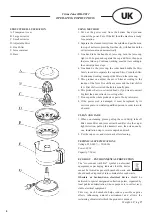 Preview for 8 page of Optimum RK-0012 Operating Instructions Manual