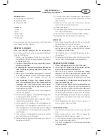 Preview for 9 page of Optimum RK-0050 Operating Instructions Manual