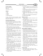 Preview for 15 page of Optimum RK-0050 Operating Instructions Manual