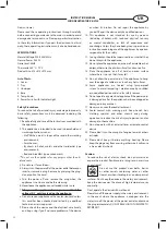 Preview for 12 page of Optimum RK-0130 Operating Instructions Manual