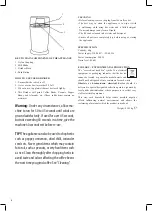 Предварительный просмотр 6 страницы Optimum RK-0147 Operating Instructions Manual