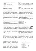 Предварительный просмотр 8 страницы Optimum RK-0150A Operating Instructions Manual