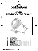 Optimum RK-0261 Operating Instructions Manual preview