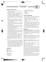 Preview for 15 page of Optimum RK-0261 Operating Instructions Manual