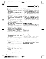 Preview for 18 page of Optimum RK-0510 Operating Instructions Manual