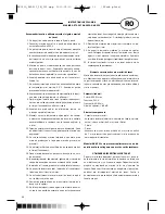 Preview for 36 page of Optimum RK-0510 Operating Instructions Manual