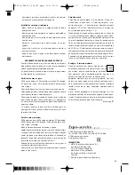 Preview for 39 page of Optimum RK-0510 Operating Instructions Manual