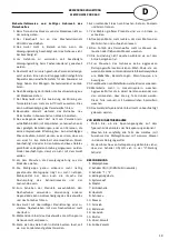 Предварительный просмотр 19 страницы Optimum RK-0560 Operating Instructions Manual