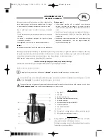 Предварительный просмотр 6 страницы Optimum RK-0610 "FRUTIA" Operating Instructions Manual