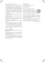 Preview for 10 page of Optimum RK-0655 Operating Instructions Manual