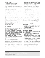 Preview for 14 page of Optimum RK-0900 Operating Instructions Manual