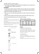 Предварительный просмотр 10 страницы Optimum RK-1211 Operating Instructions Manual