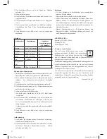 Preview for 12 page of Optimum RK-1235 Operating Instructions Manual