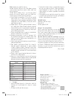 Preview for 35 page of Optimum RK-1240 Operating Instructions Manual