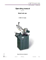 Optimum S150 G Vario Operating Manual предпросмотр