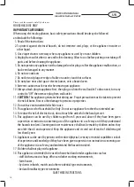 Предварительный просмотр 10 страницы Optimum SP-2002 Operating Instructions Manual