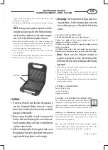 Preview for 11 page of Optimum ST-1416 Operating Instructions Manual