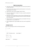 Preview for 2 page of Optimum Stream DV8555 Quick Reference Manual