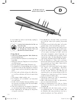 Preview for 12 page of Optimum SW-1019 Operating Instructions Manual