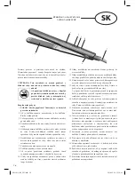 Предварительный просмотр 18 страницы Optimum SW-1019 Operating Instructions Manual