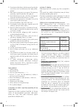 Preview for 4 page of Optimum SW-1020 Operating Instructions Manual