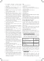 Preview for 31 page of Optimum SW-1020 Operating Instructions Manual