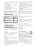 Preview for 4 page of Optimum SW-2026 Operating Instructions Manual