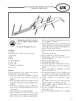 Preview for 5 page of Optimum SW-2026 Operating Instructions Manual