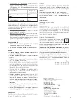 Preview for 17 page of Optimum SW-2026 Operating Instructions Manual