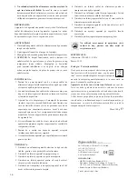 Preview for 16 page of Optimum SW-2027 Operating Instructions Manual