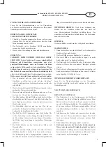 Preview for 9 page of Optimum SW-3013 Operating Instructions Manual