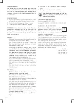 Preview for 10 page of Optimum SW-3013 Operating Instructions Manual